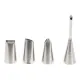 Patisse set Deco Spuitmondjes 4 dlg